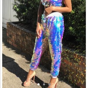 mermaid sequin pants